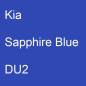 Preview: Kia, Sapphire Blue, DU2.